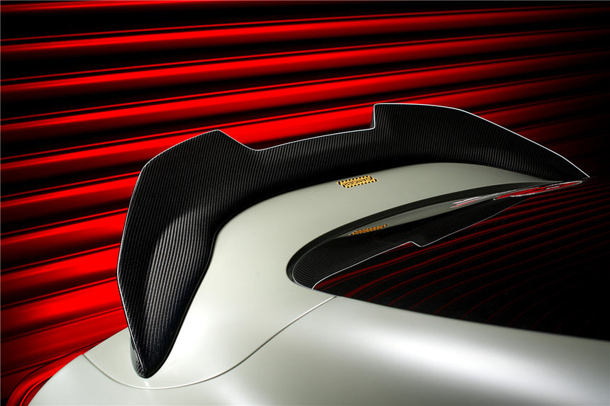 2019-UP Toyota GR Supra (J29/DB) A90 A91 BKSS Style Carbon Fiber Trunk Spoiler w/ LED Light