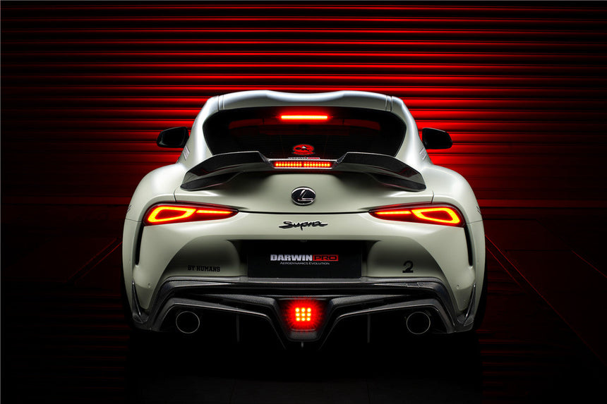2019-UP Toyota GR Supra (J29/DB) A90 A91 BKSS Style Carbon Fiber Rear Diffuser Lip
