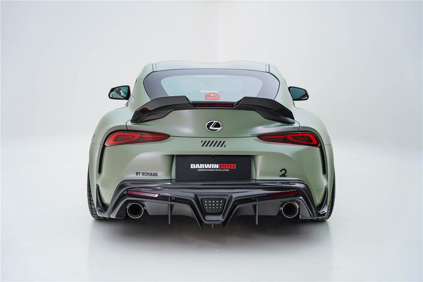 2019-UP Toyota GR Supra (J29/DB) A90 A91 BKSS Style Carbon Fiber Rear Diffuser Lip