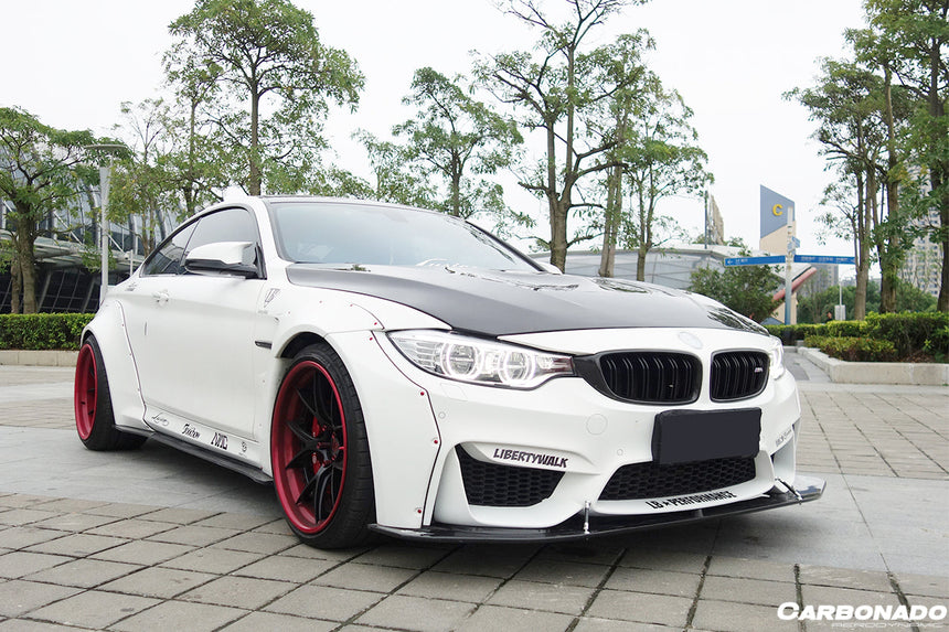 2014-2020 BMW F82/F83 M4 DE Style Side Skirts