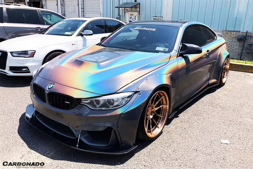 2014-2020 BMW F82/F83 M4 DE Style Side Skirts