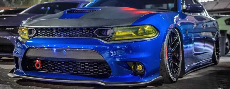 Dodge Charger 2015-2021 Carbon Fiber Front Bumper Trim