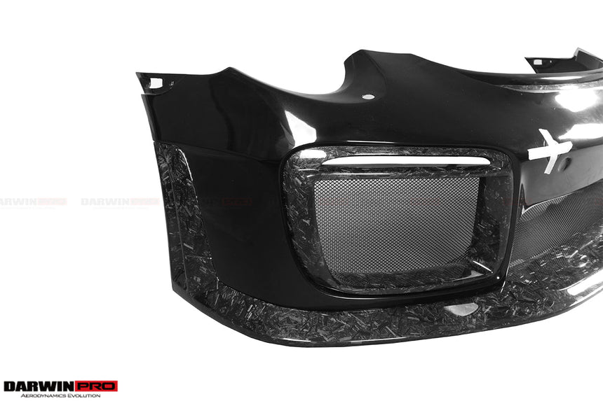 2016-2019 Porsche 911 991.2 Carrera /Targa 4/4S GT2RS Style Partial Carbon Fiber Front Bumper