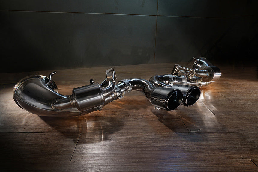 Porsche 992 GT3 / RS Valvetronic muffler exhaust