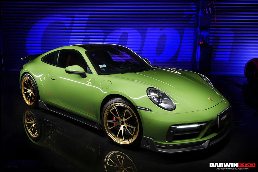 2019-2023 Porsche 911 992 Carrera S/4/4S/Targa/Cabriolet BKSS Style Side Skirts
