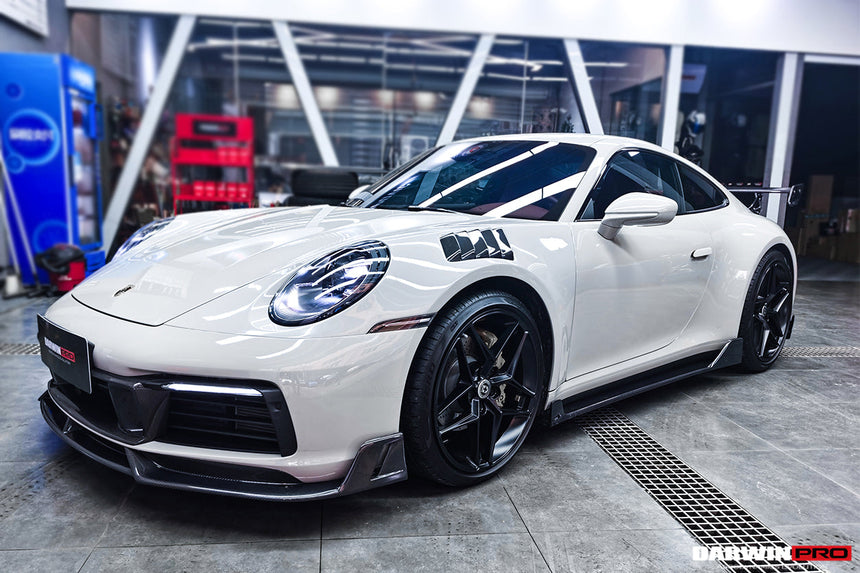 2019-2023 Porsche 911 992 Carrera S/4/4S/Targa/Cabriolet BKSS Style Side Skirts