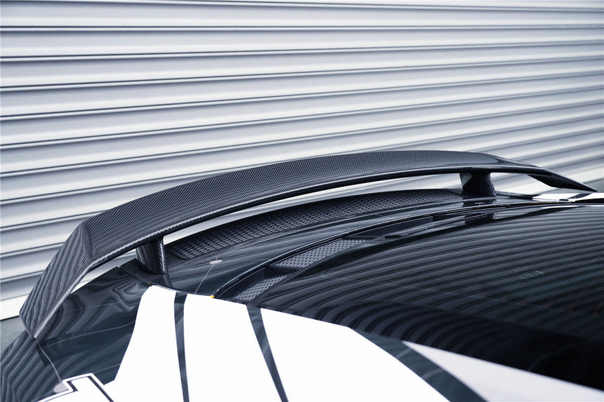 2016-2019 Audi R8 GEN2 V10 PLUS Coupe ONLY GT Style Carbon Fiber Trunk Wing w/ Base