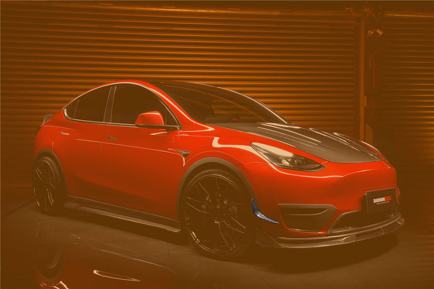 2020-2023 Tesla Model Y IMP Performance Carbon Fiber Front Canards