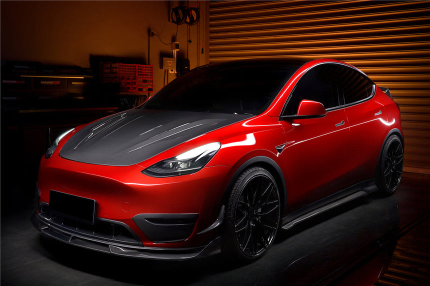 2020-2023 Tesla Model Y IMP Performance Carbon Fiber Front Bumper Grill