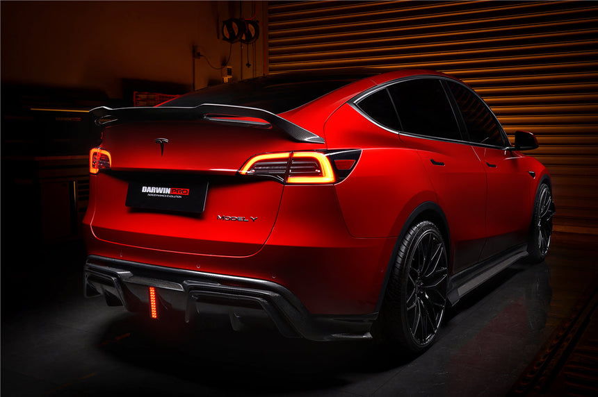 2020-2023 Tesla Model Y IMP Performance Carbon Fiber Rear Diffuser