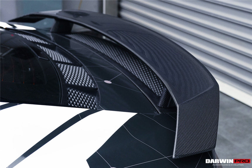 2016-2019 Audi R8 GEN2 V10 PLUS Coupe ONLY GT Style Carbon Fiber Trunk Wing w/ Base