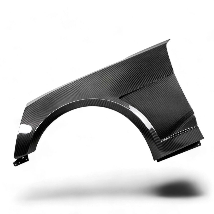 Type-SS carbon fiber fenders for 2016-2024 Chevrolet Camaro - vented (0.40 inches wider)