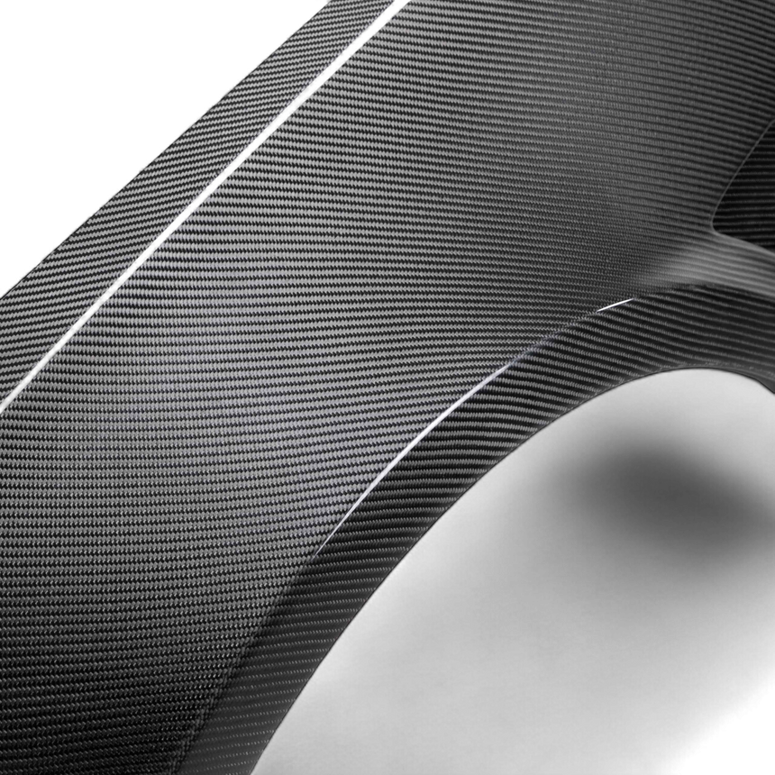 Type-SS carbon fiber fenders for 2016-2024 Chevrolet Camaro - vented (0.40 inches wider)