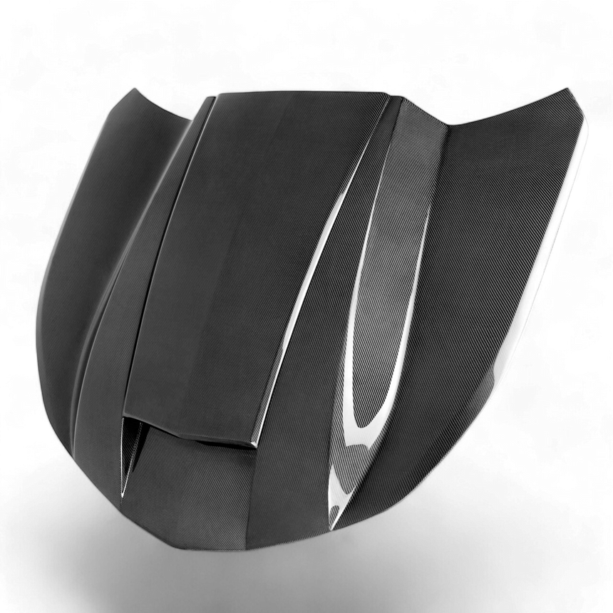 Type-CP double sided carbon fiber hood for 2016-2024 Chevrolet Camaro