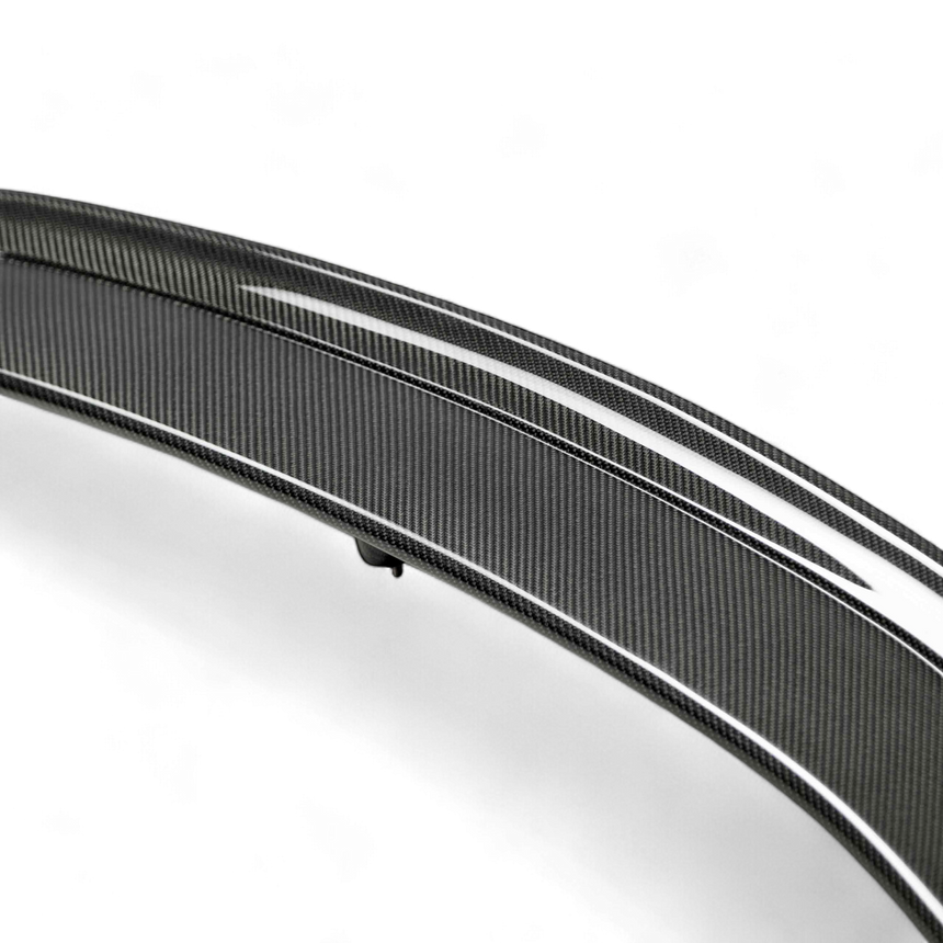 ZL1 style carbon fiber rear spoiler for 2016-2024 Chevrolet Camaro (Mounting points SS Stanchion Spoiler Only)