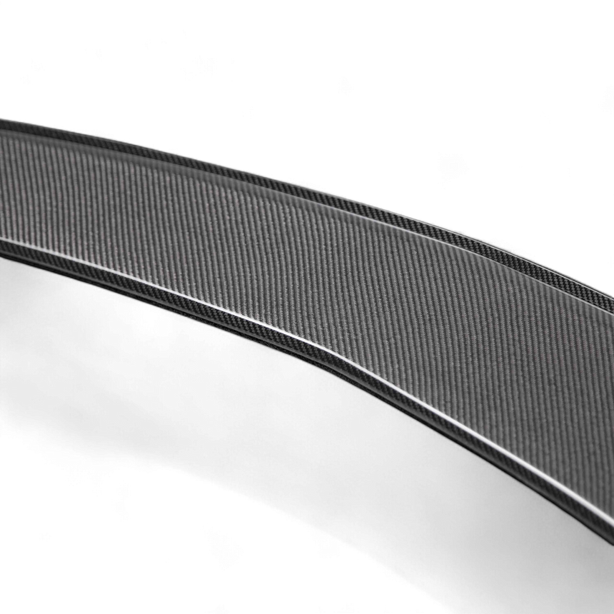 Type-ST carbon fiber rear spoiler with wicker bill for 2016-2024 Chevrolet Camaro (Mounting points SS Stanchion Spoiler Only)