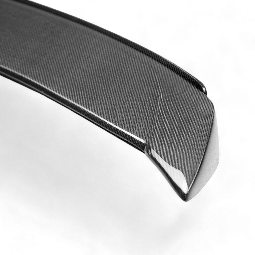 Type-ST carbon fiber rear spoiler with wicker bill for 2016-2024 Chevrolet Camaro (Mounting points SS Stanchion Spoiler Only)