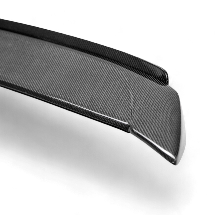 Type-ST carbon fiber rear spoiler with wicker bill for 2016-2024 Chevrolet Camaro (Mounting points SS Stanchion Spoiler Only)