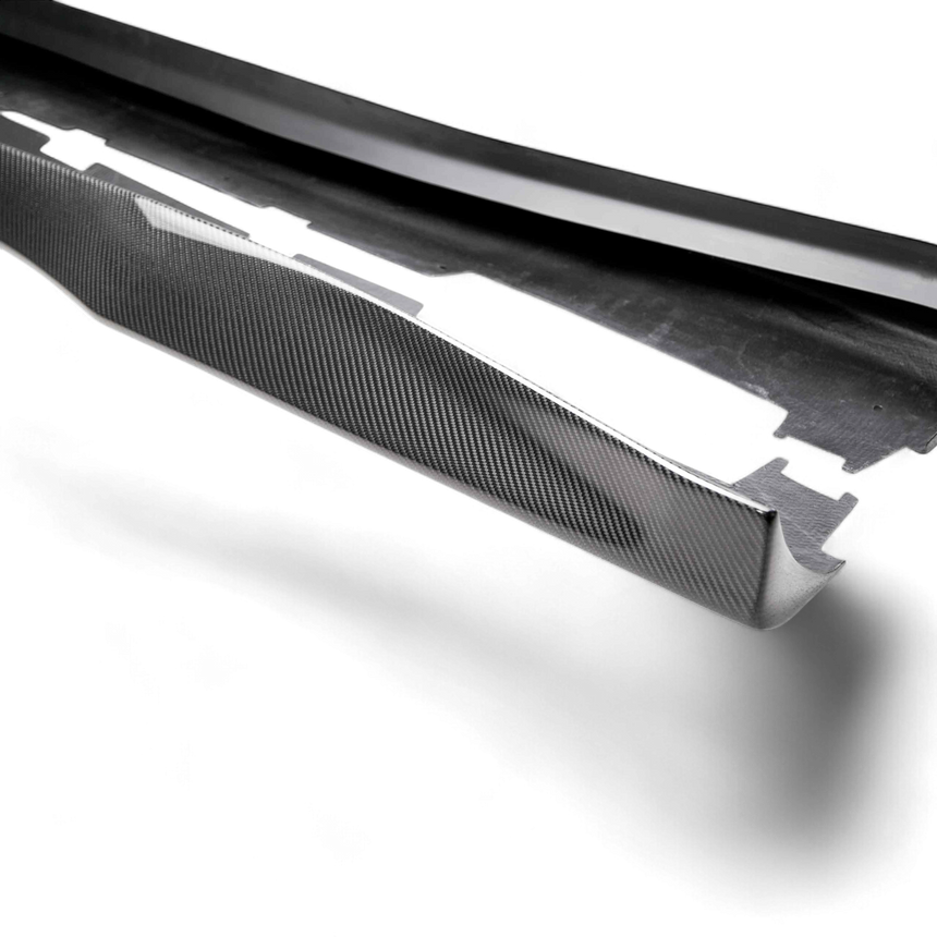 Type-AZ carbon fiber rocker panel for 2016-2024 Chevrolet Camaro