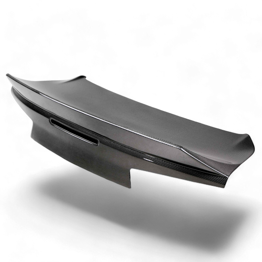 Type-ST double sided carbon fiber decklid with integrated spoiler for 2016-2024 Chevrolet Camaro