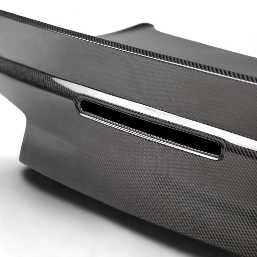 Type-ST double sided carbon fiber decklid with integrated spoiler for 2016-2024 Chevrolet Camaro