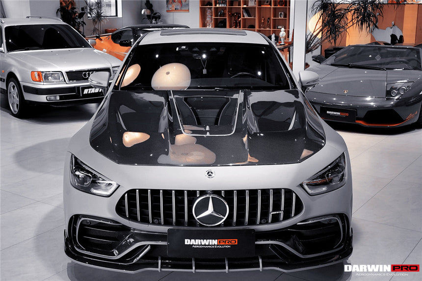 2019-2024 Mercedes Benz AMG GT50 GT53 GT43 GT63 GT63S 4Door Coupe X290 IMP Performance Ver.2 Part Carbon Fiber Front Bumper