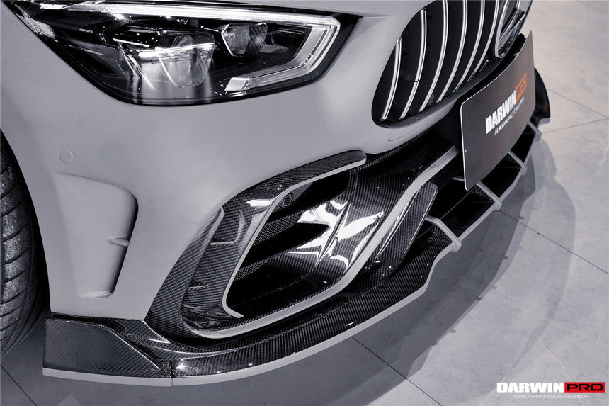 2019-2024 Mercedes Benz AMG GT50 GT53 GT43 GT63 GT63S 4Door Coupe X290 IMP Performance Ver.2 Part Carbon Fiber Front Bumper
