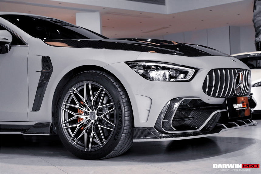 2019-2024 Mercedes Benz AMG GT50 GT53 GT43 GT63 GT63S 4Door Coupe X290 IMP Performance Ver.2 Part Carbon Fiber Front Bumper