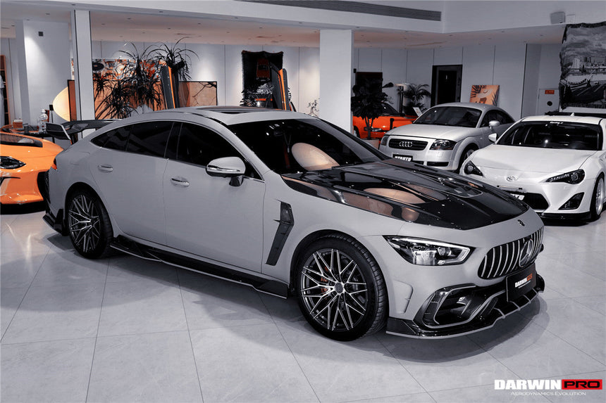 2019-2024 Mercedes Benz AMG GT50 GT53 GT43 GT63 GT63S 4Door Coupe X290 IMP Performance Ver.2 Part Carbon Fiber Front Bumper
