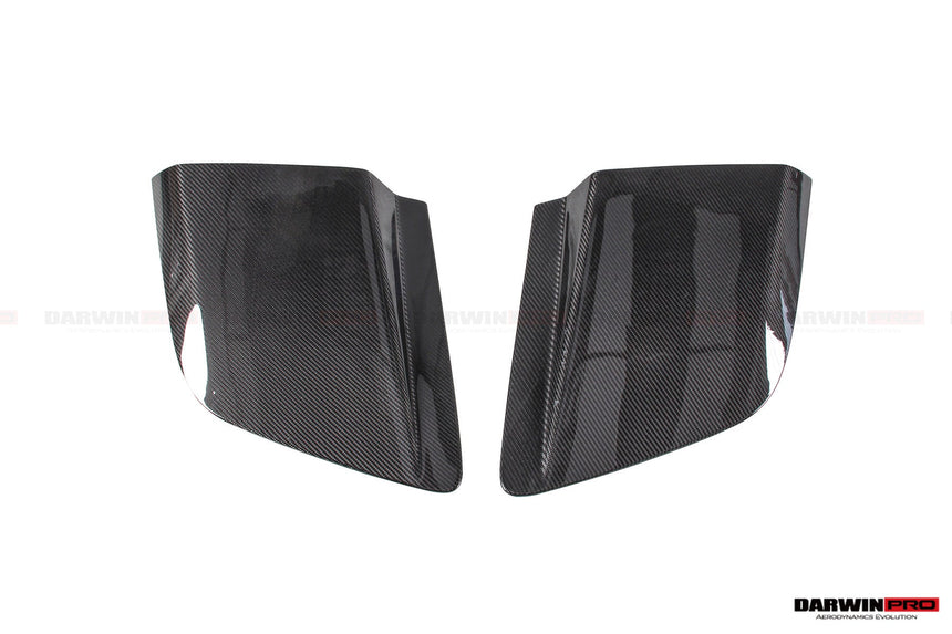 2016-2024 Audi R8 Coupe&Spyder GT4 Style Dry Carbon Fiber Side Door Panel Blades