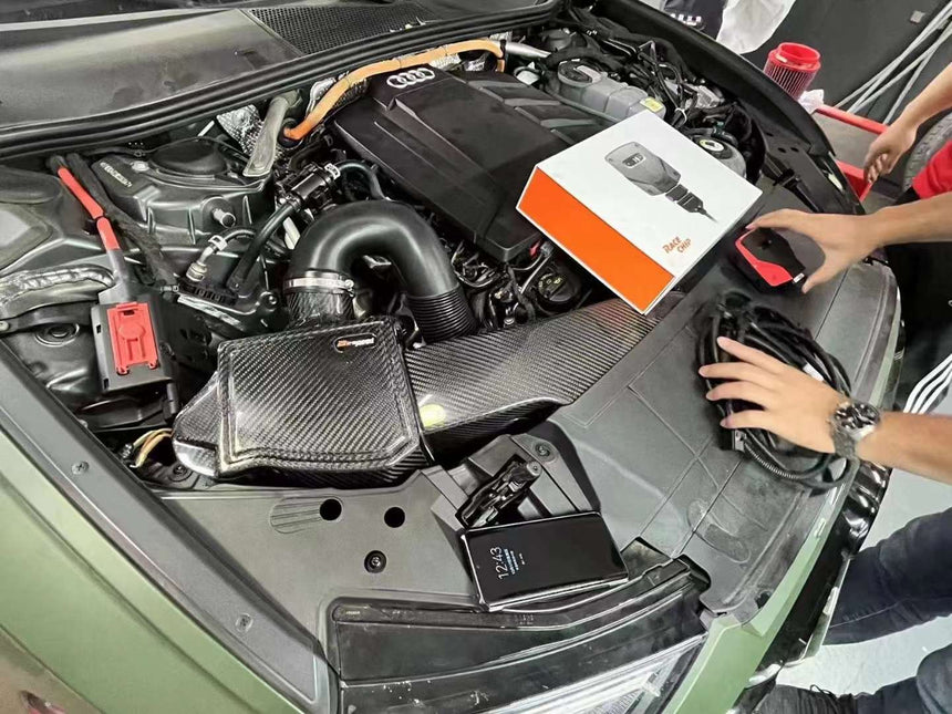 AUDI A6,A7 C8 2.0T Airspeed Brand 100% Dry Carbon Fiber Cold Air Intake System
