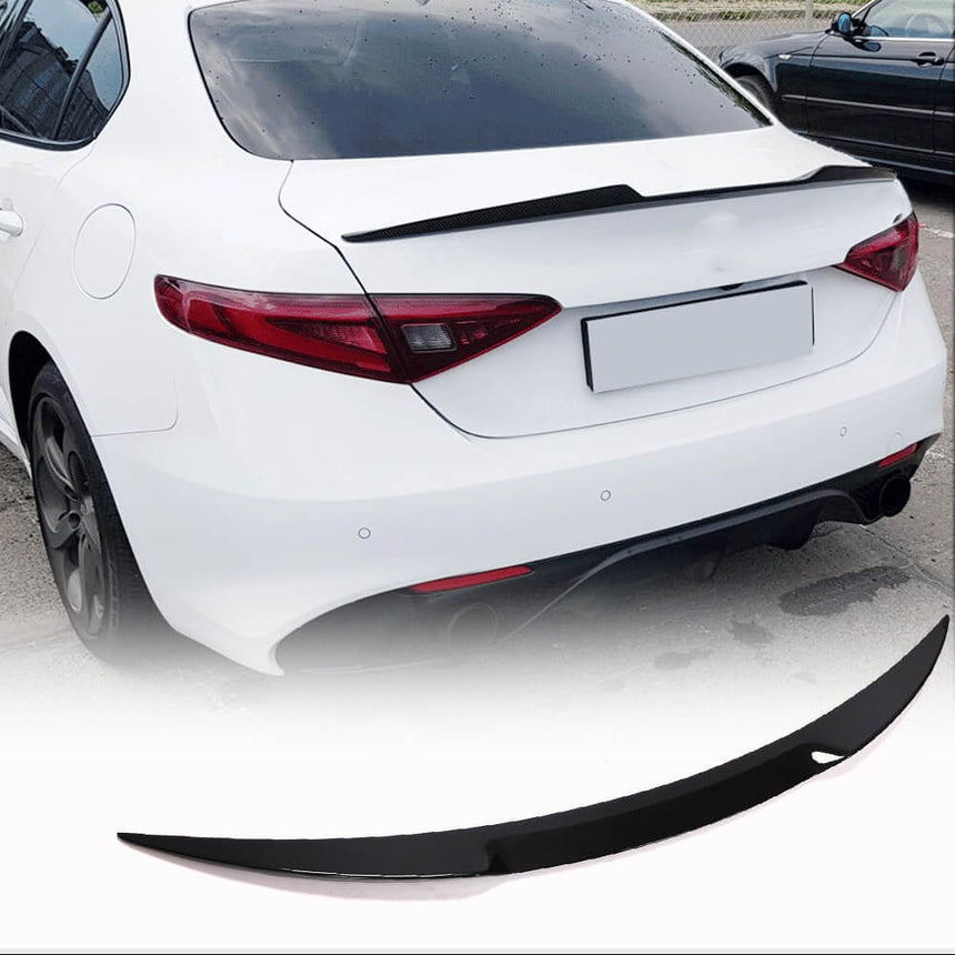 Alfa Romeo Giulia 2016-2022 Carbon Fiber Trunk Spoiler