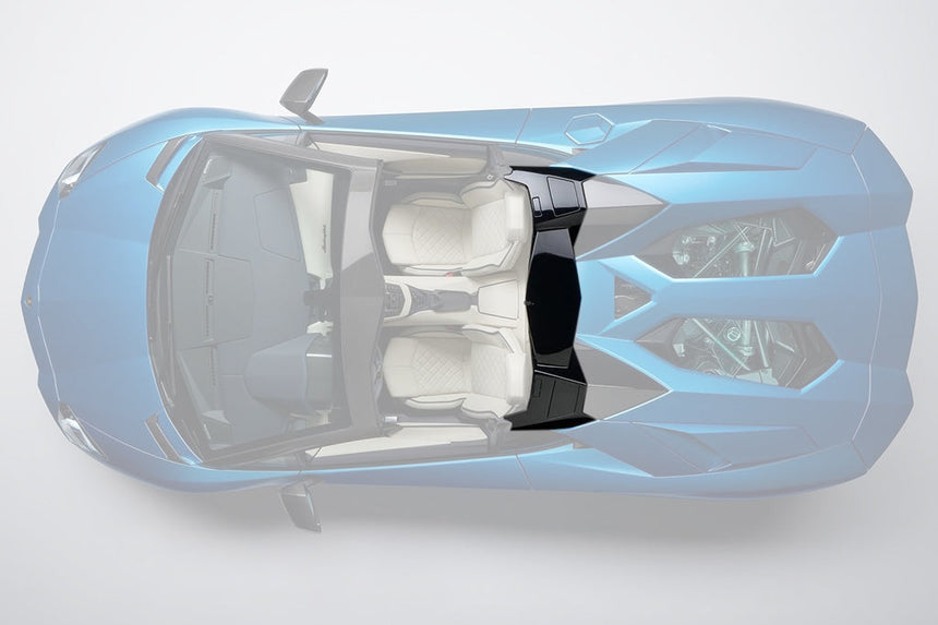 2013-2016 Lamborghini Aventador LP700 Roadster Carbon Fiber Rear Roof Cover Replacement