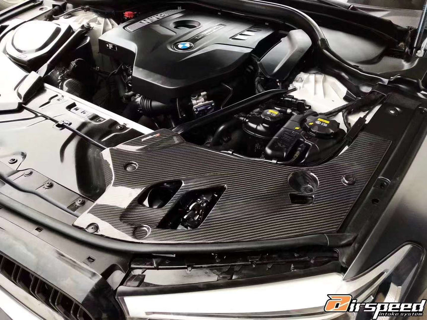 BMW 5 Series (B48 G Chassis) 2.0T (2017-UP) Dry Carbon Fiber Cold Air Intake System