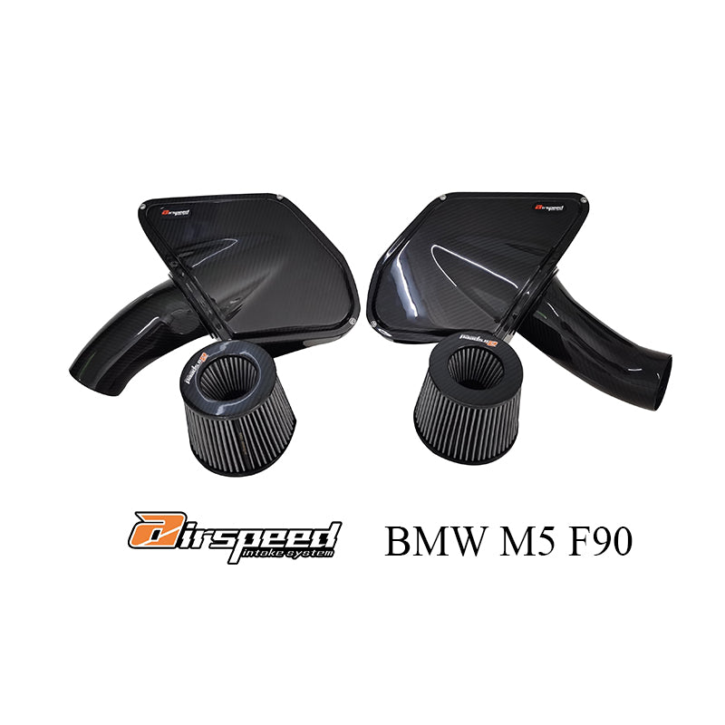 BMW M5 Series (S63 F90) 4.4T (2019-UP) Dry Carbon Fiber Cold Air Intake System