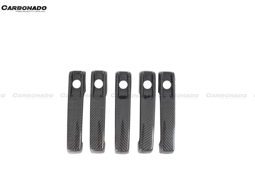 2018-2024 Mercedes Benz G550 & G63 AMG W464 G-Wagon BR G900 Style Dry Carbon Door Handle Cover