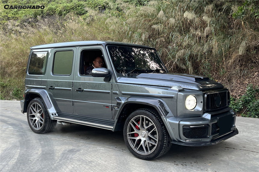 2018-2024 Mercedes Benz G550 & G63 AMG W464 G-Wagon BR G900 Style Dry Carbon Door Handle Cover