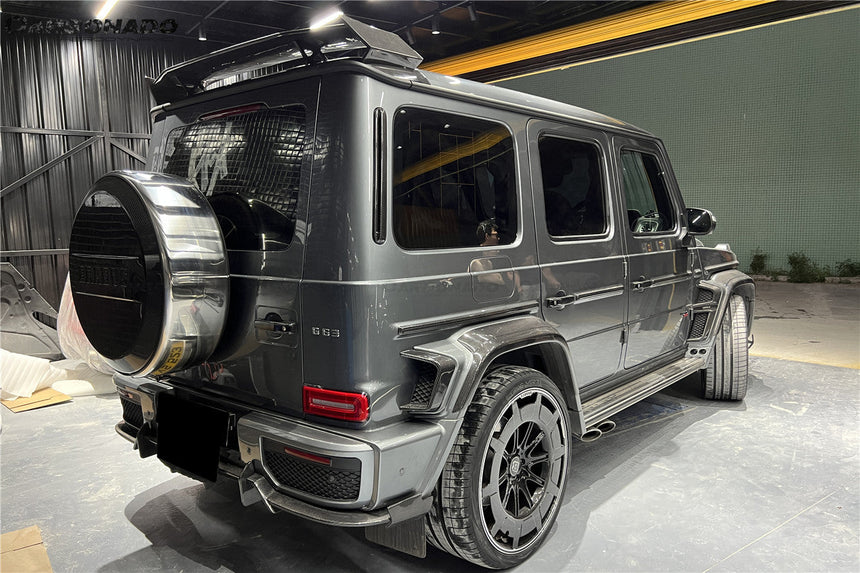2018-2024 Mercedes Benz G550 & G63 AMG W464 G-Wagon BR-G900 Style Dry Carbon Body Line Trims