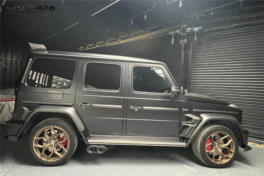 2018-2024 Mercedes Benz G550 & G63 AMG W464 G-Wagon BR-G900 Style Dry Carbon Body Line Trims