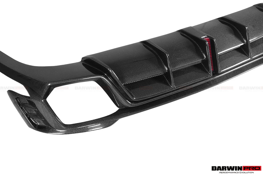 2017-2024 Audi RS4 B9 BKSS Style Rear Diffuser w/ Caps
