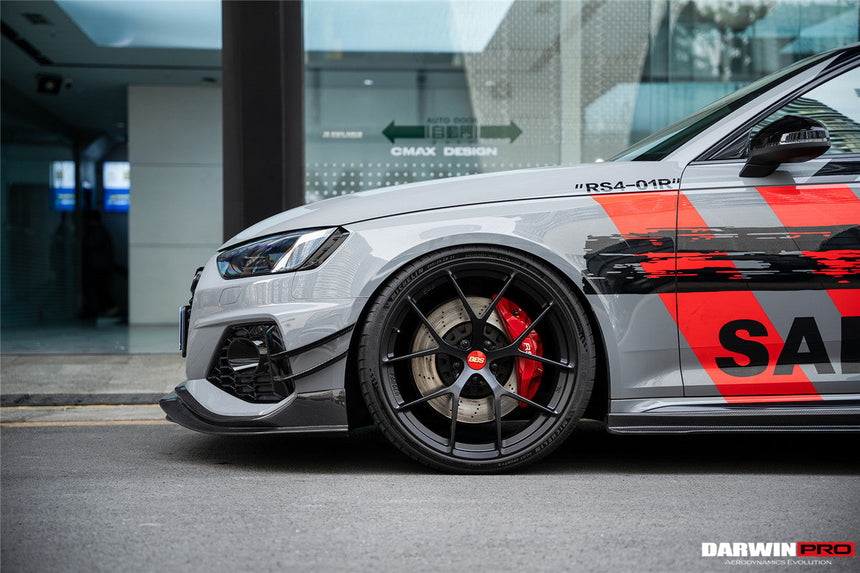 2020-2024 Audi RS4 B9.5 BKSS Style Carbon Fiber Front Lip