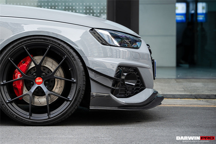 2020-2024 Audi RS4 B9.5 BKSS Style Carbon Fiber Front Lip