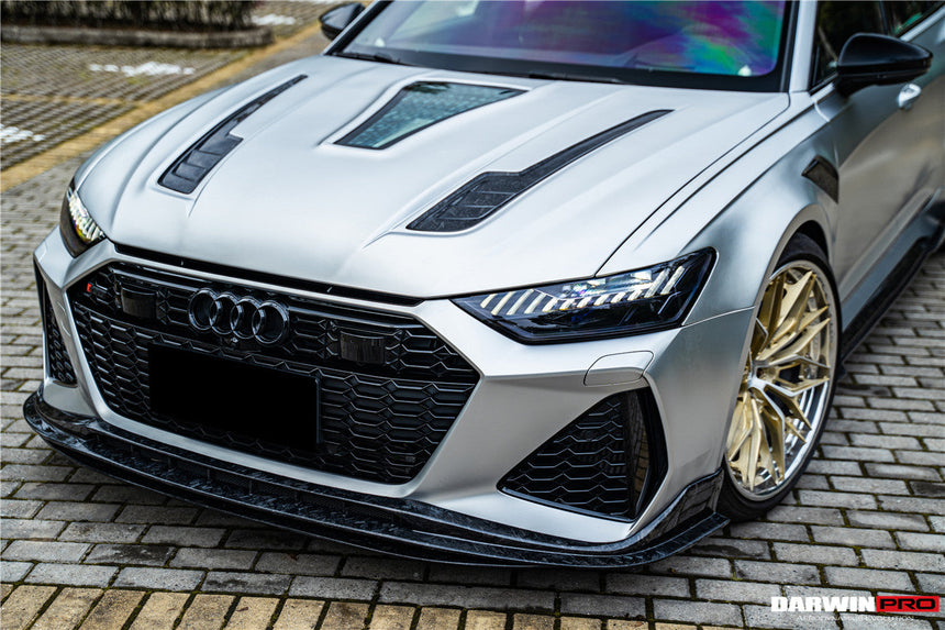 2019-2022 Audi RS6 Avant C8 BKSS Style Front Lip