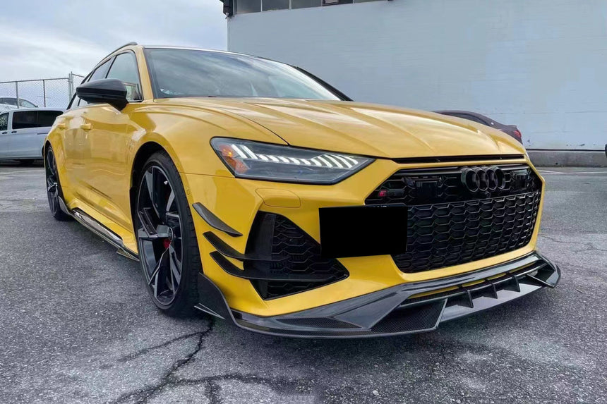 2019-2023 Audi RS6 Avant C8 IMP Performance Front Canards