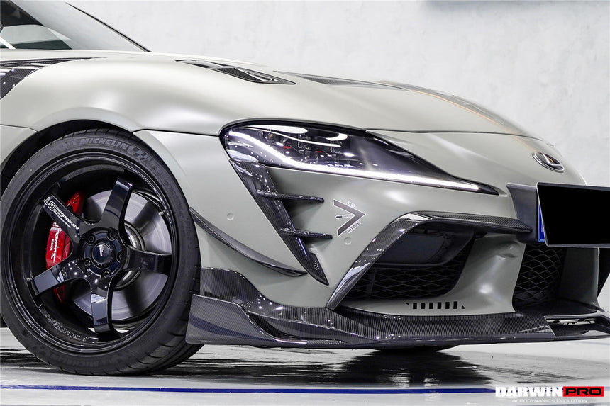 2019-UP Toyota GR Supra (J29/DB) A90 A91 BKSS Style Carbon Fiber Front Lip