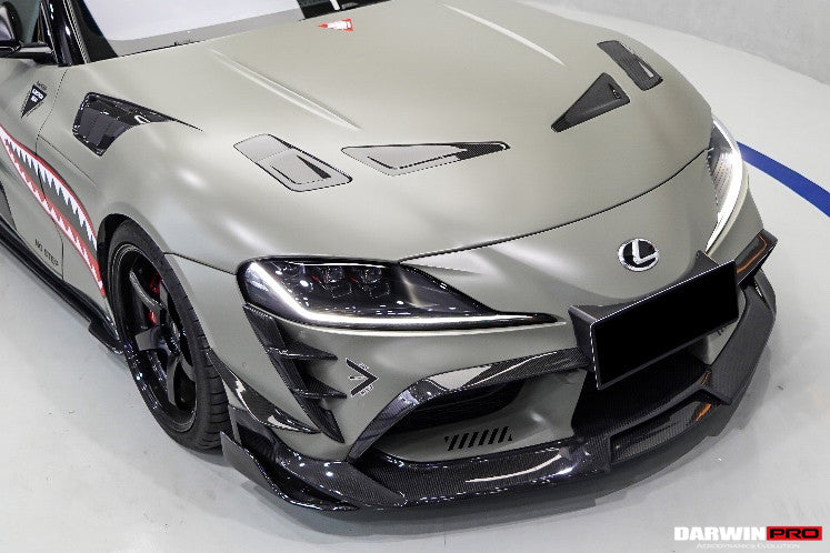 2019-UP Toyota GR Supra (J29/DB) A90 A91 BKSS Style Carbon Fiber Front Lip