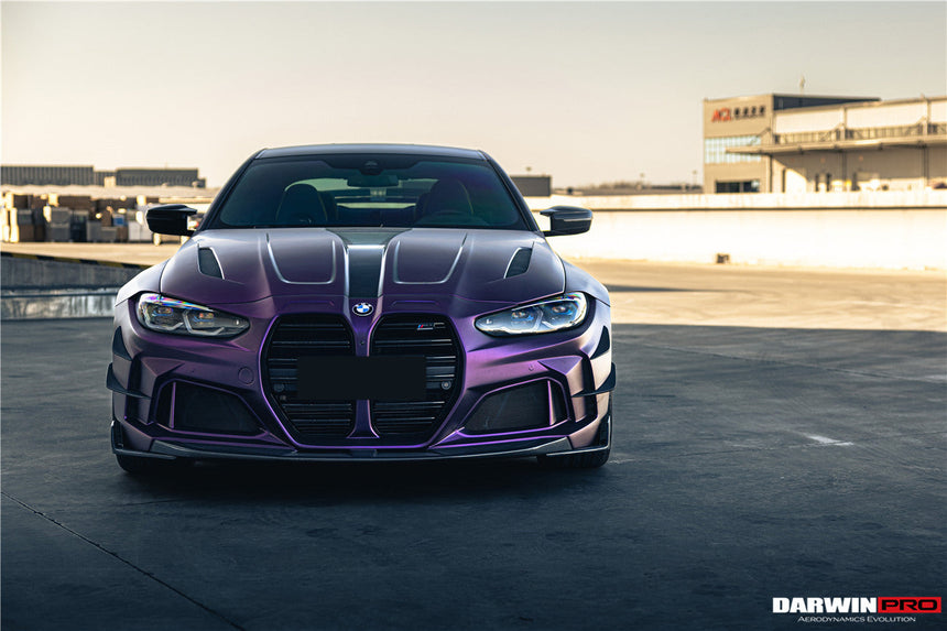 2021-UP BMW M4 G82/G83 BKSSII Style Front Bumper and Front Fender and Side Skirts