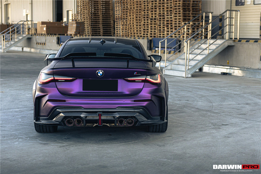 2021-UP BMW M4 G82/4 Series G22 BKSSII Style Carbon Fiber Trunk Spoiler