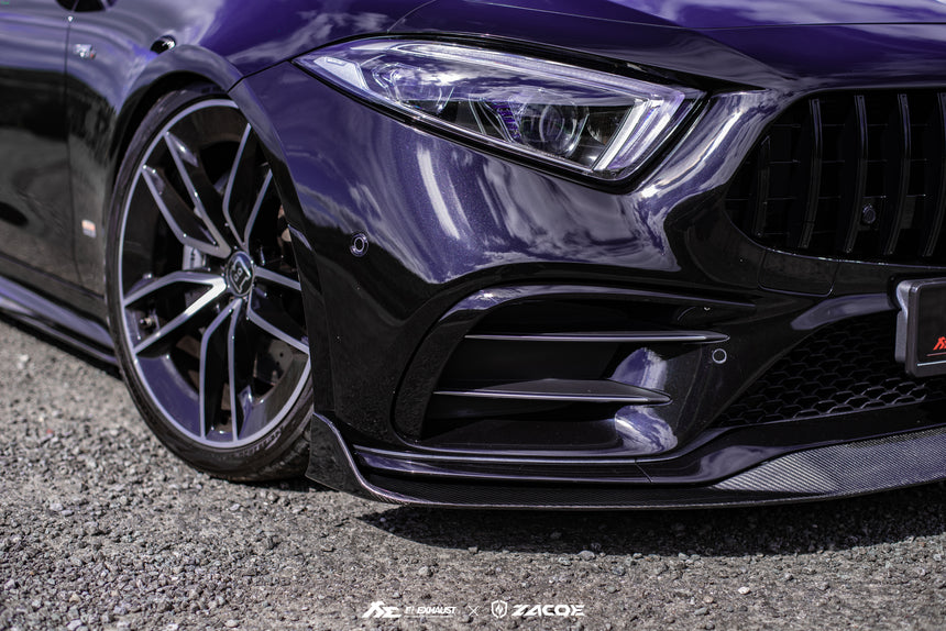 Mercedes CLS53 Dry Carbon Fiber Front Lip - Zacoe