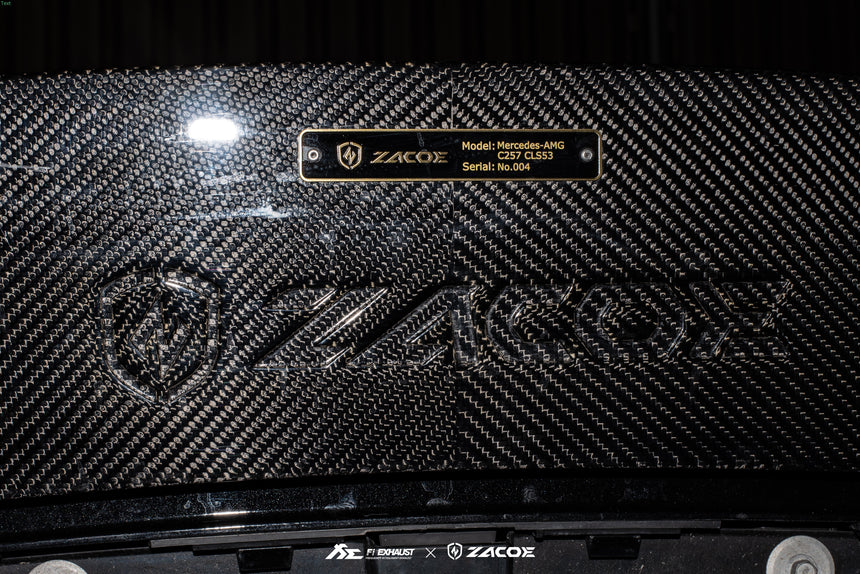 Mercedes CLS53 Dry Carbon Fiber Front Lip - Zacoe
